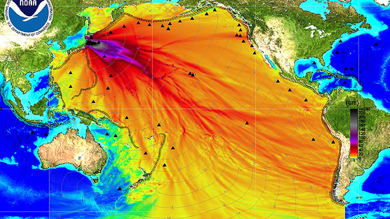 Радиоактивное загрязнение тихого океана выбросами с Фукусимы